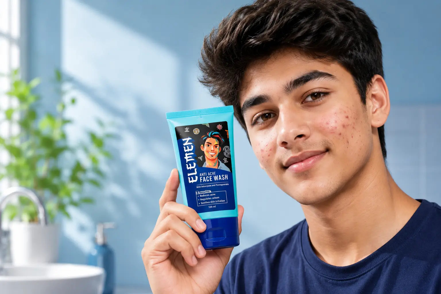 Which Face Wash Is Best for Teenage Boys with Acne and Pimples? (India 2026 Guide)