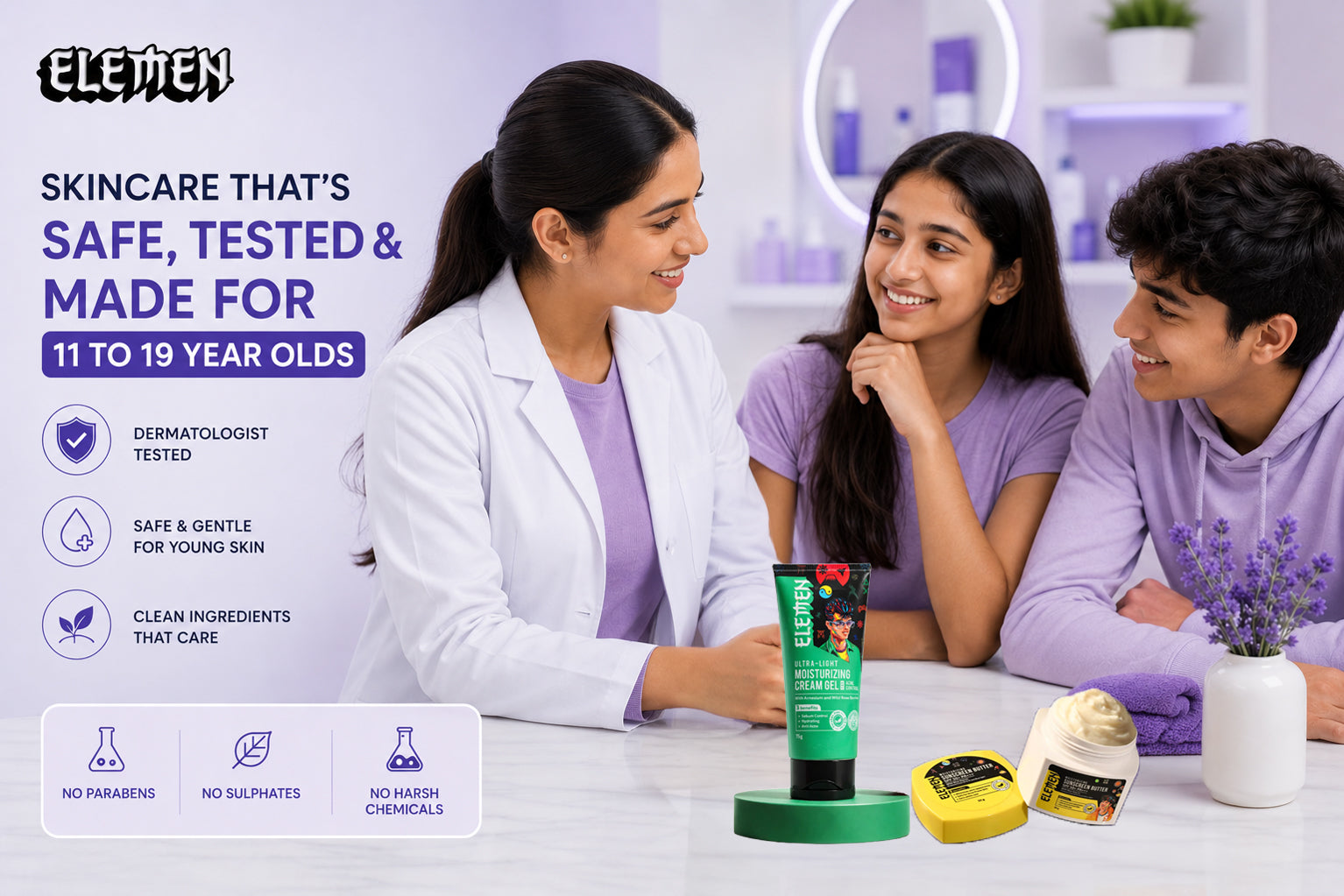 Skincare Products 11 to 19 Year Olds