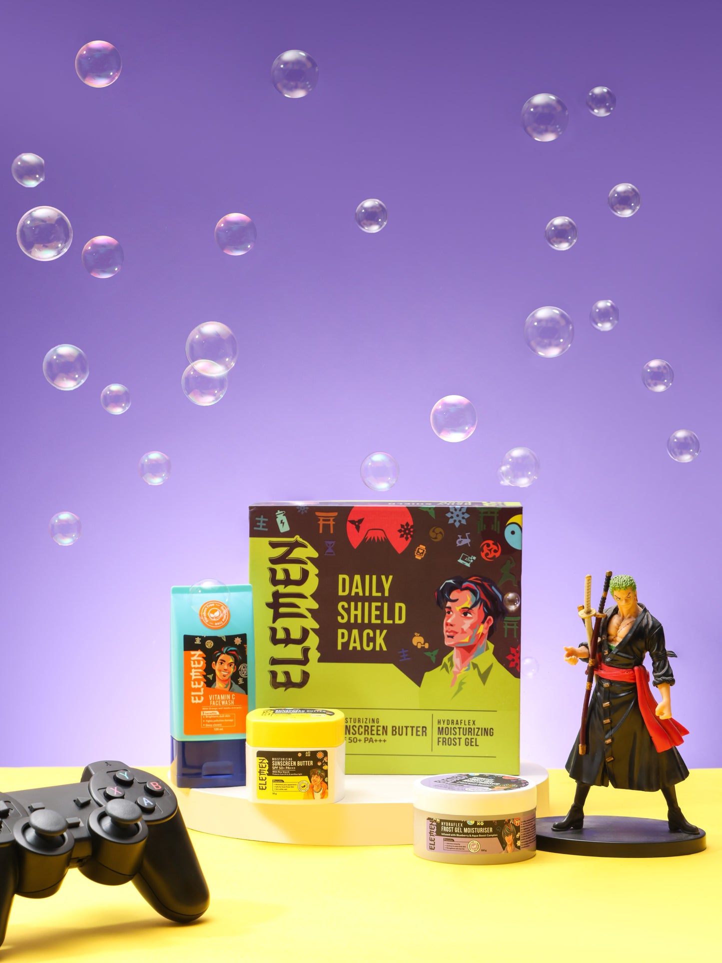 Daily Shield Pack: Facewash + Moisturiser + Sunscreen