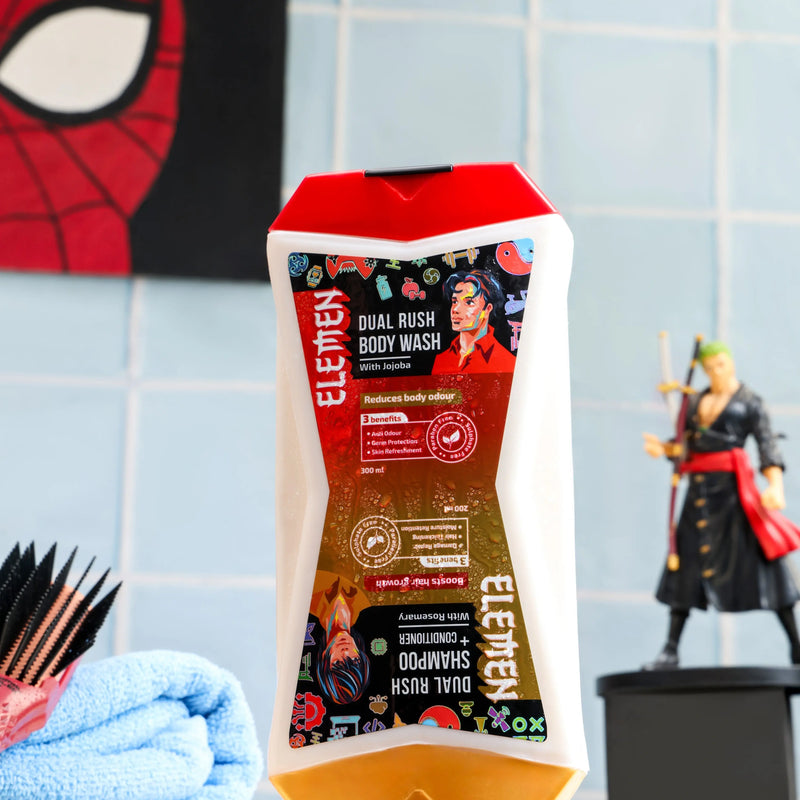 Dual Rush - Body Wash & Shampoo + Conditioner