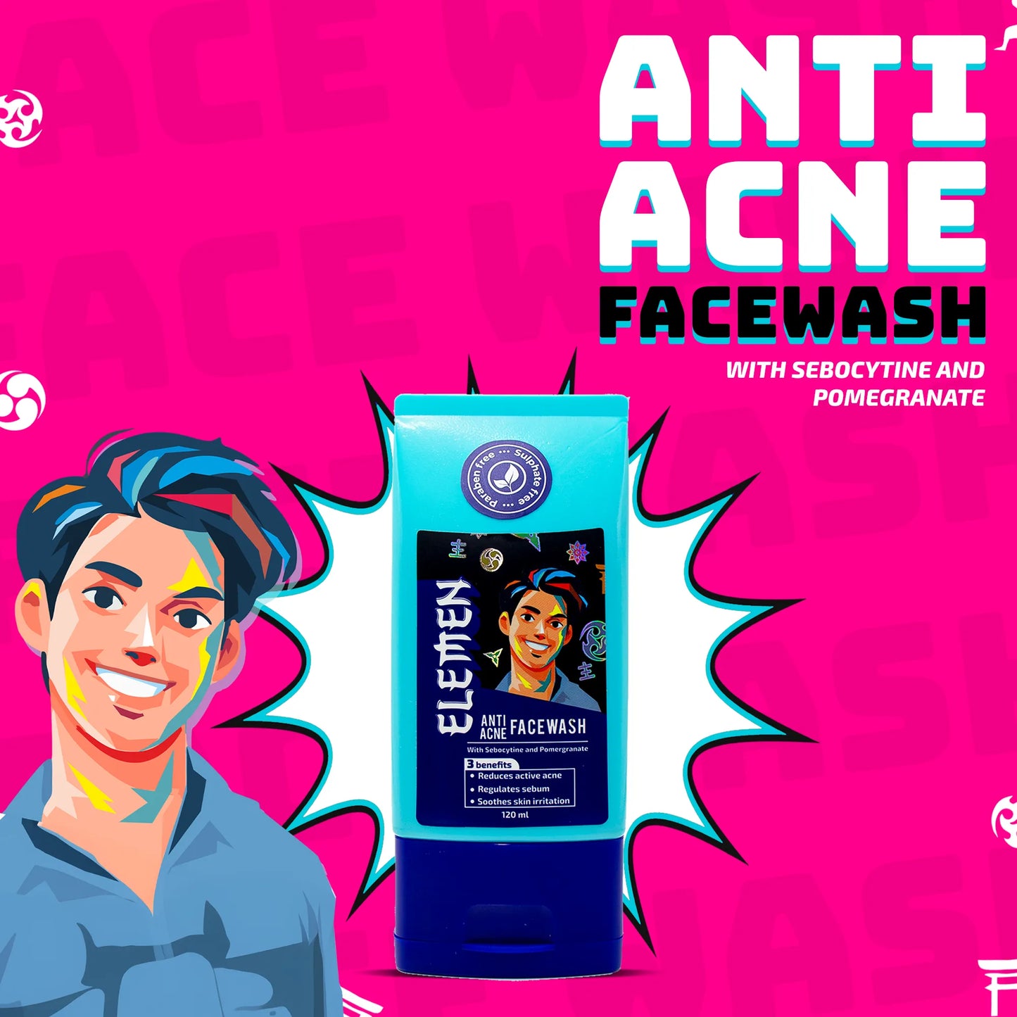 Anti-Acne Facewash (120ml)