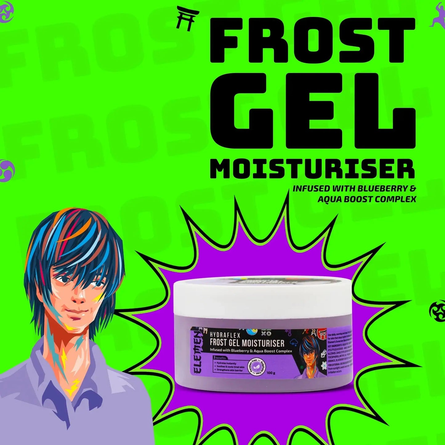 No More Dry Skin – HydraFlex Lightweight Moisturizing Gel 100g for Oily Teen Skin