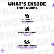 Hydraflex Frost Gel Moisturiser (100g) with Blueberry and Aqua boost complex