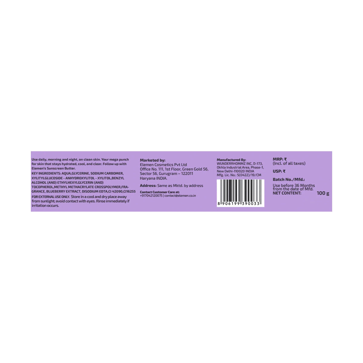 Elemen Price Batch