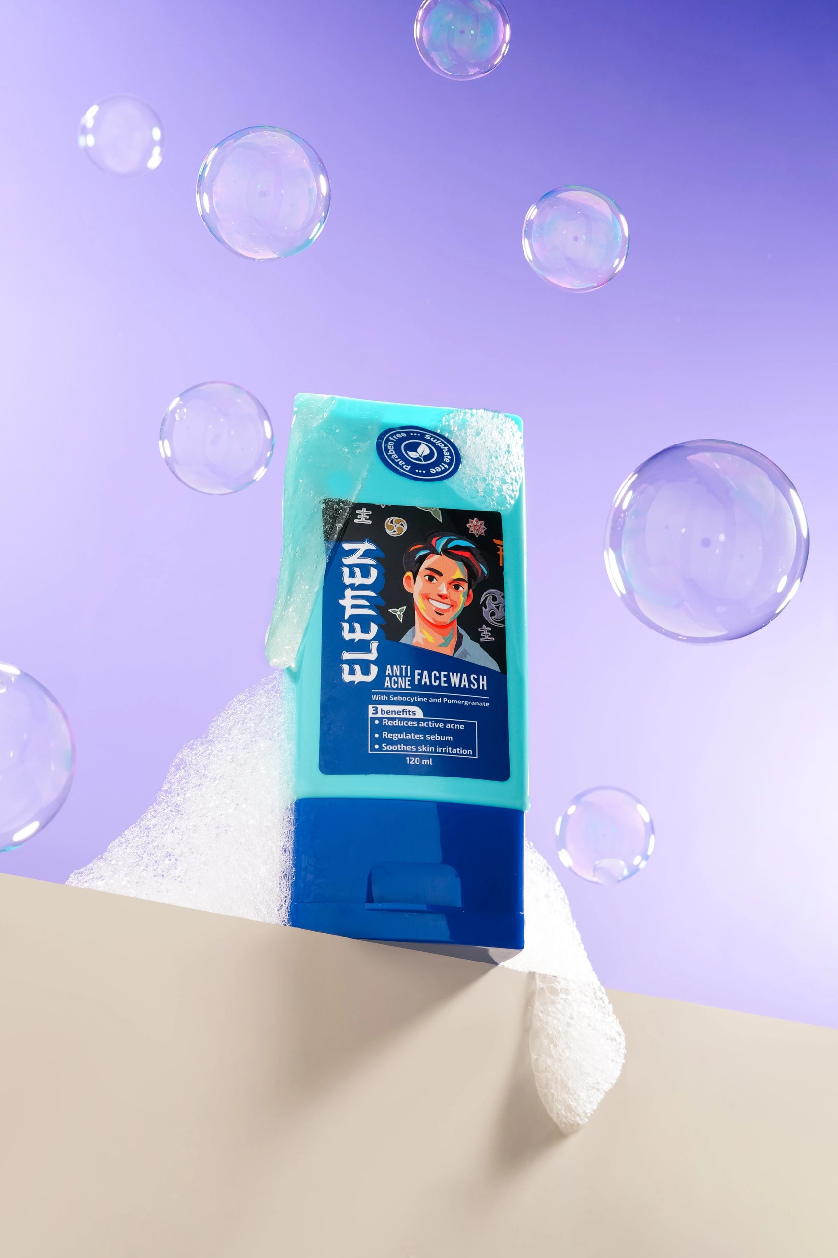 Kill Pimples Fast – Anti-Acne Face Wash 120ml for Clear Skin Every Morning