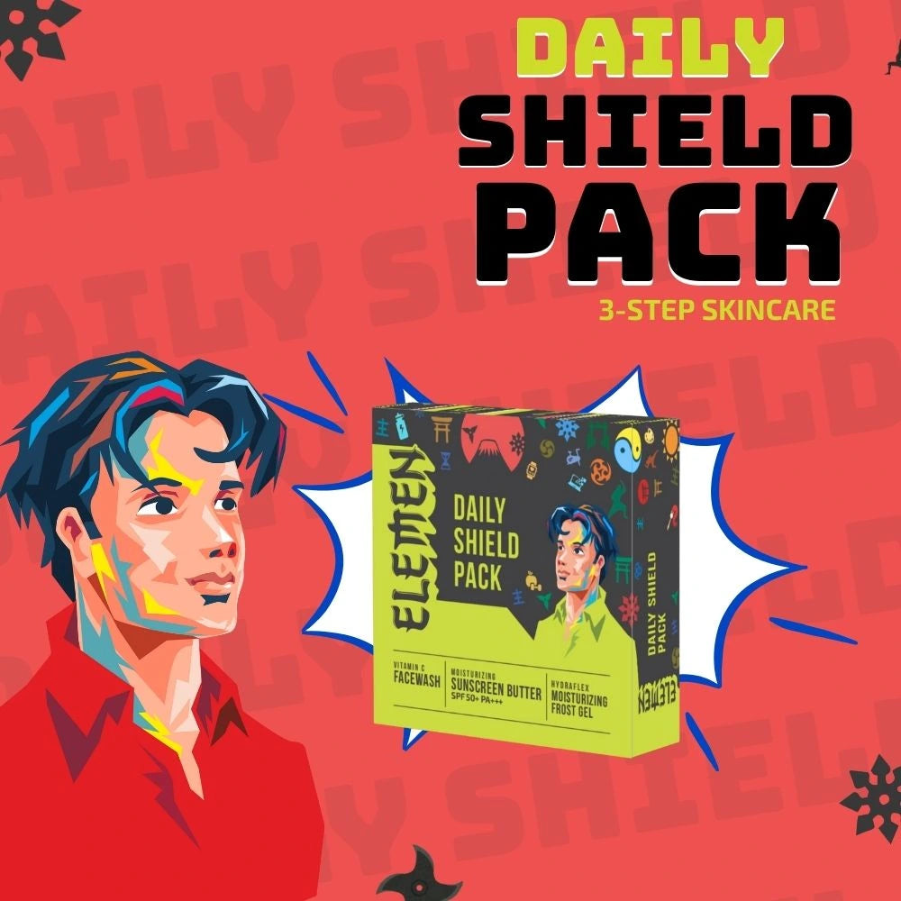 Daily Shield Pack: Facewash + Moisturiser + Sunscreen