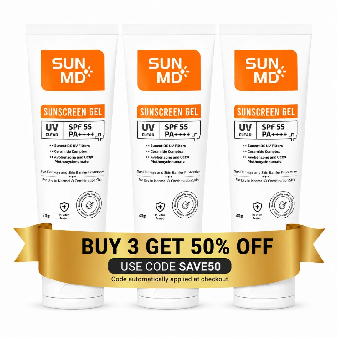 SunMD Sunscreen Gel SPF 55 PA++++| With Ceramides.